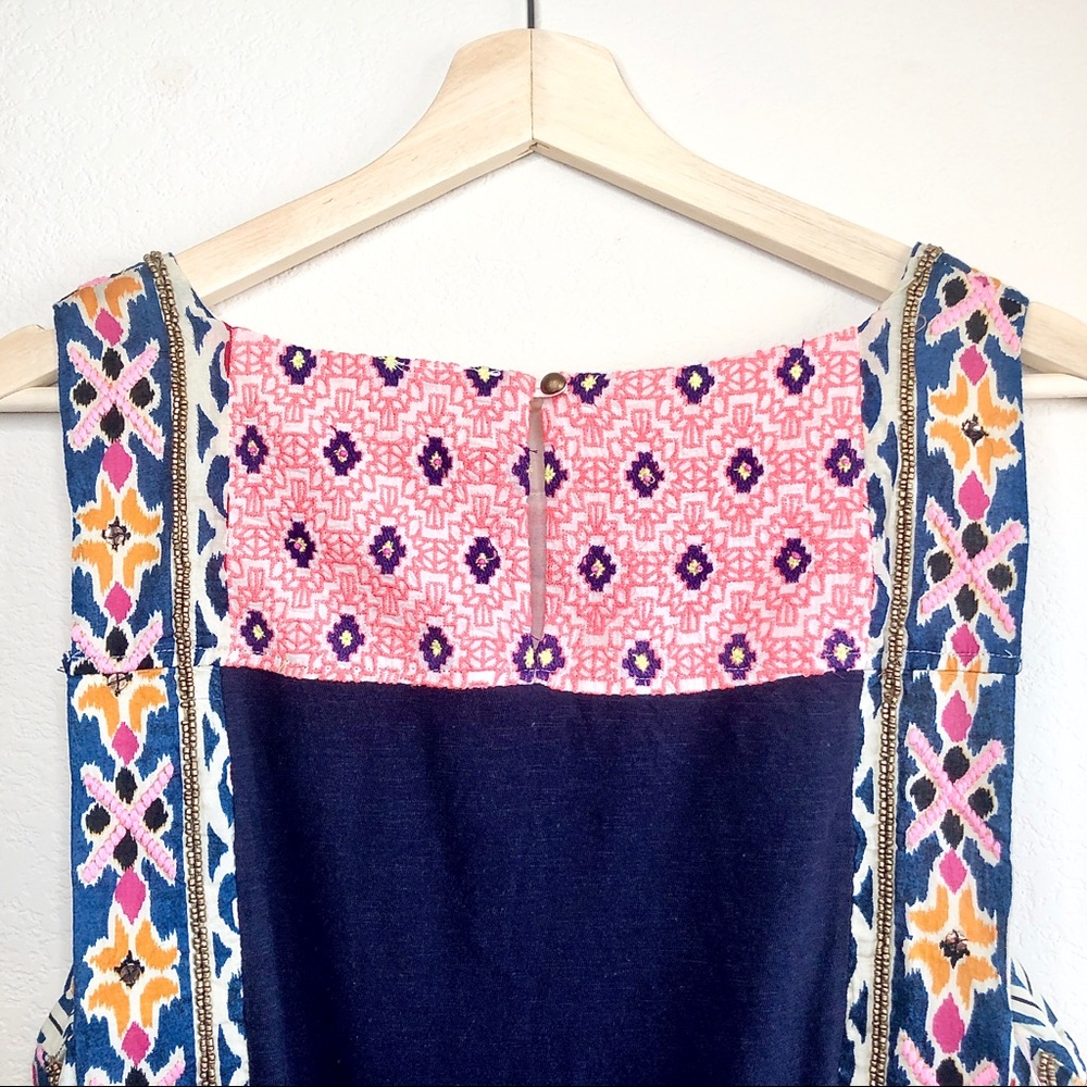🆕 Anthropologie Multicolor Embroidered Tunic - Picture 15 of 15